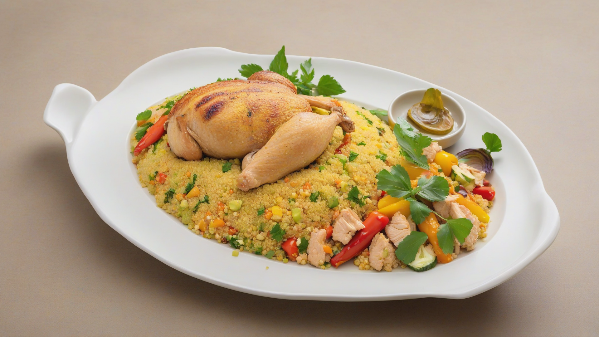 cous cous con pollo